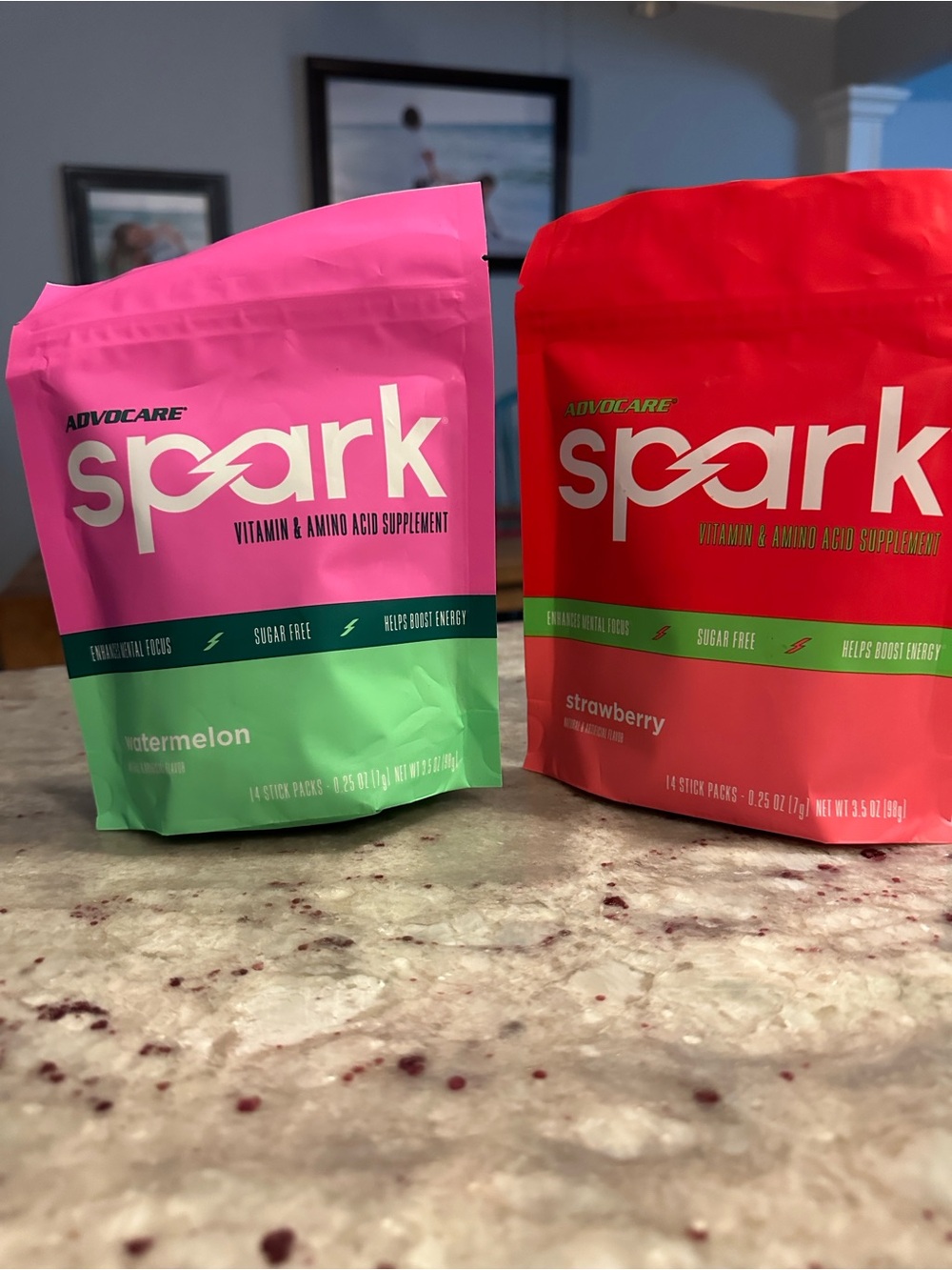 Advocare Spark Sticks watermelon and strawberry unopened